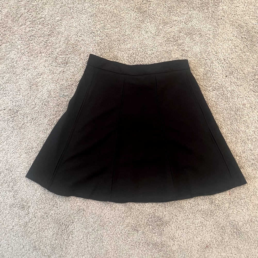 Black monteau skirt with zipper size small